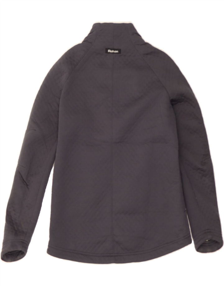 ROHAN Womens Tracksuit Top Jacket UK 10 Small Black Vintage Rohan and Second-Hand Rohan from Messina Hembry 