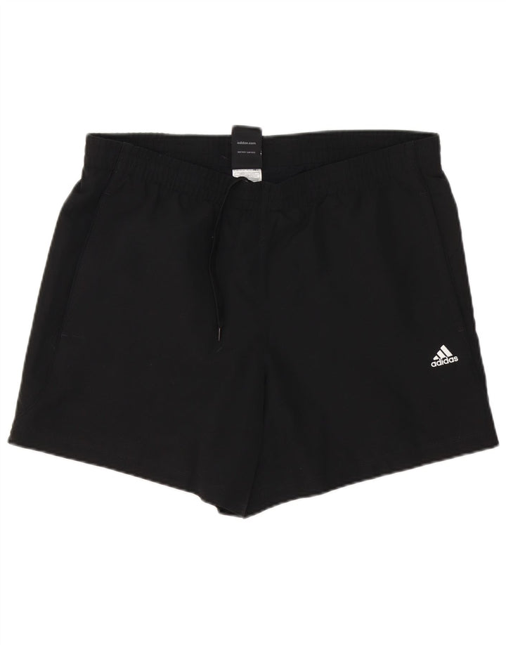 Adidas Mens Climalite Sport Shorts Medium Black Polyester