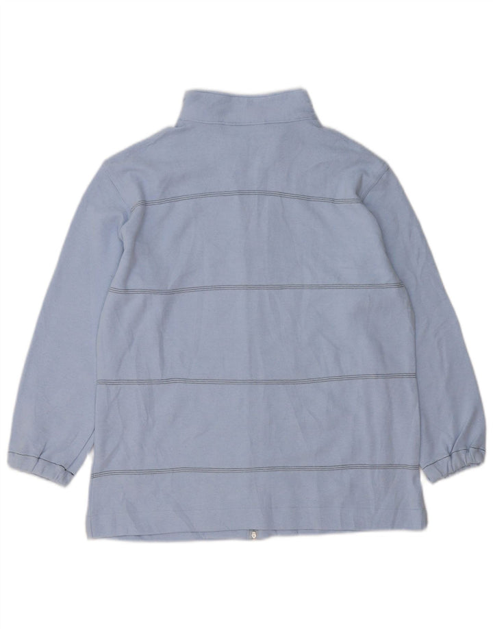 AUSTRALIAN L'ALPINA Womens Tracksuit Top Jacket IT 44 Medium Blue Striped