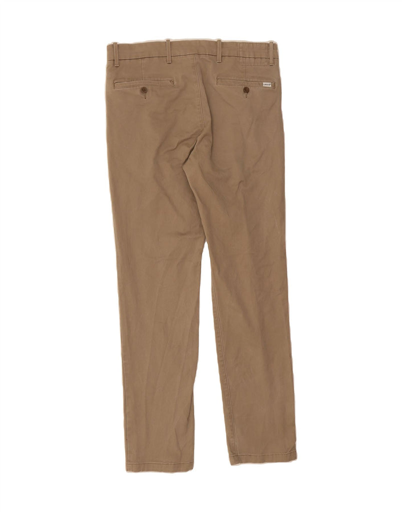 LEVI'S Mens Slim Chino Trousers W34 L34 Beige Cotton Vintage Levi's and Second-Hand Levi's from Messina Hembry 