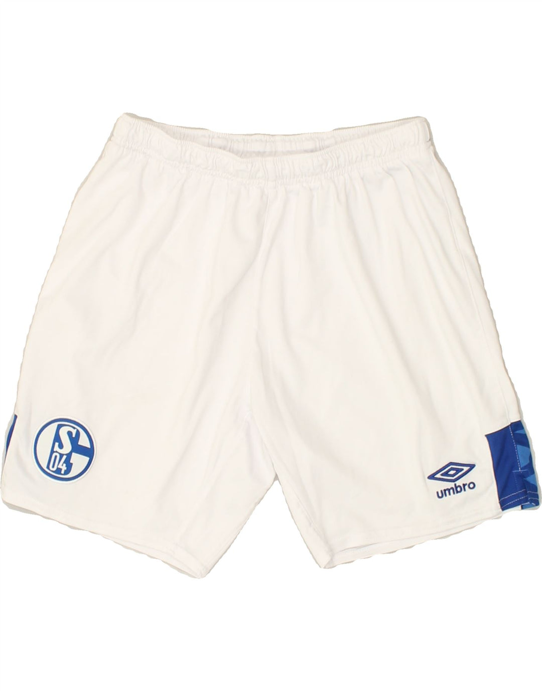 UMBRO Boys Graphic Sport Shorts 12-13 Years XL White Polyester | Vintage Umbro | Thrift | Second-Hand Umbro | Used Clothing | Messina Hembry 