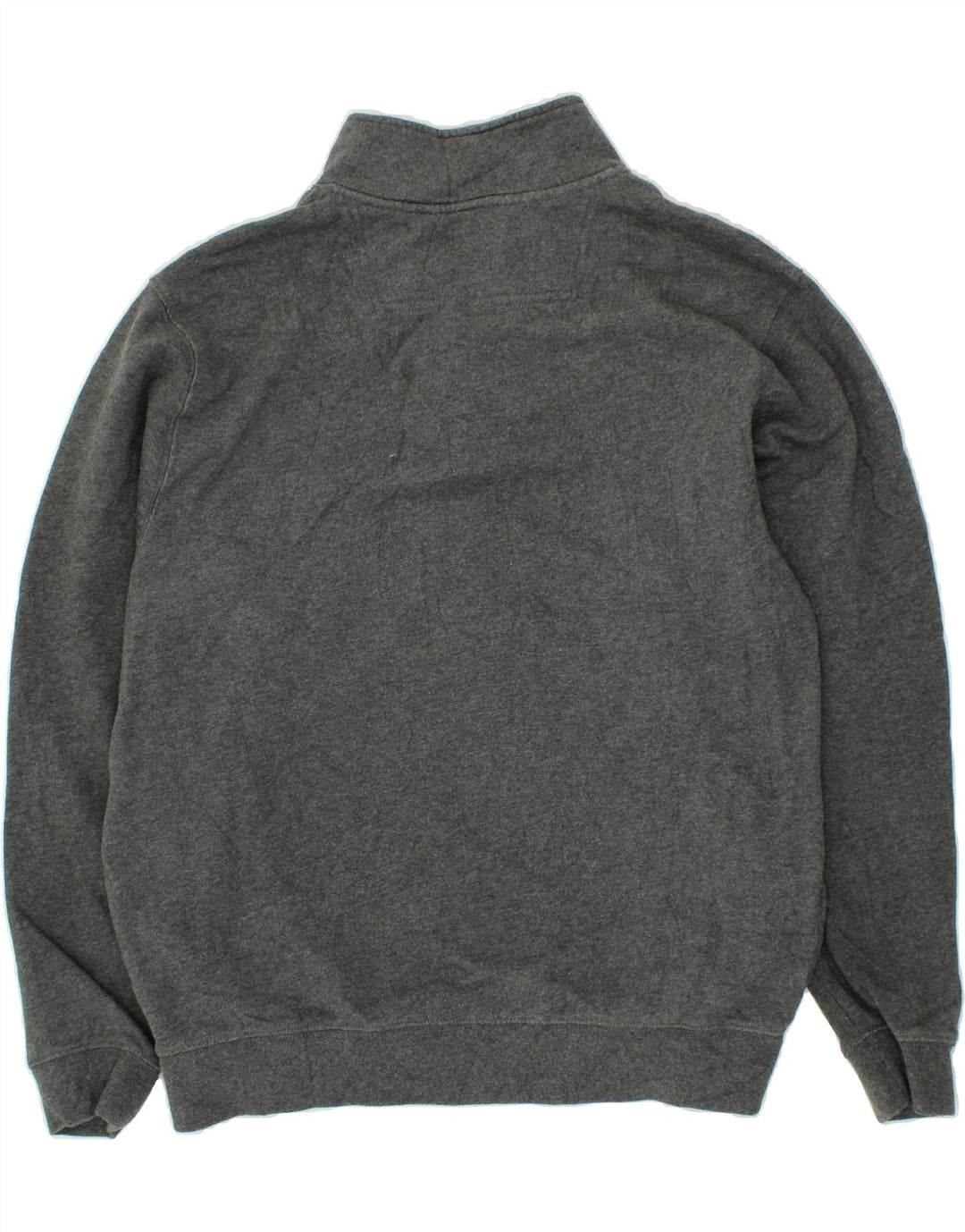 L.L.BEAN Mens Traditional Fit Zip Neck Sweatshirt Jumper Medium Grey Vintage L.L.Bean and Second-Hand L.L.Bean from Messina Hembry 