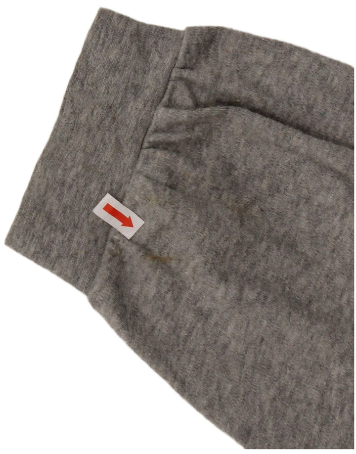 EDDIE BAUER Mens Top Long Sleeve 2XL Grey Cotton