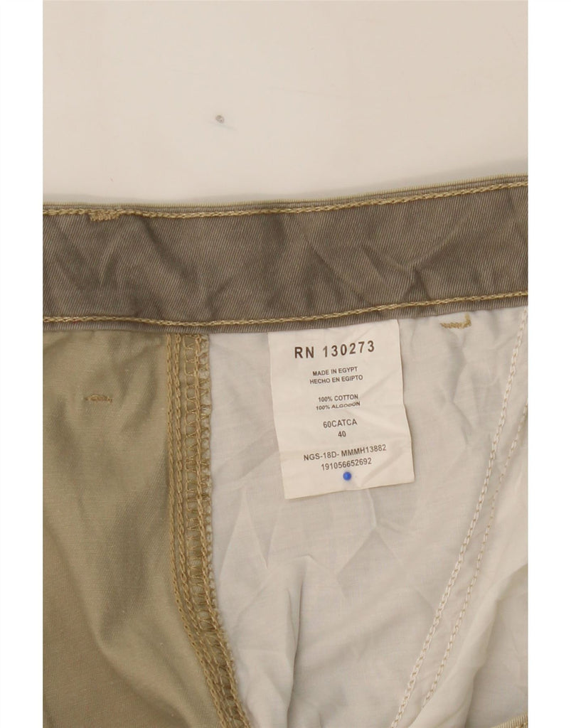 WRANGLER Mens Cargo Shorts W40 XL Beige Cotton Vintage Wrangler and Second-Hand Wrangler from Messina Hembry 