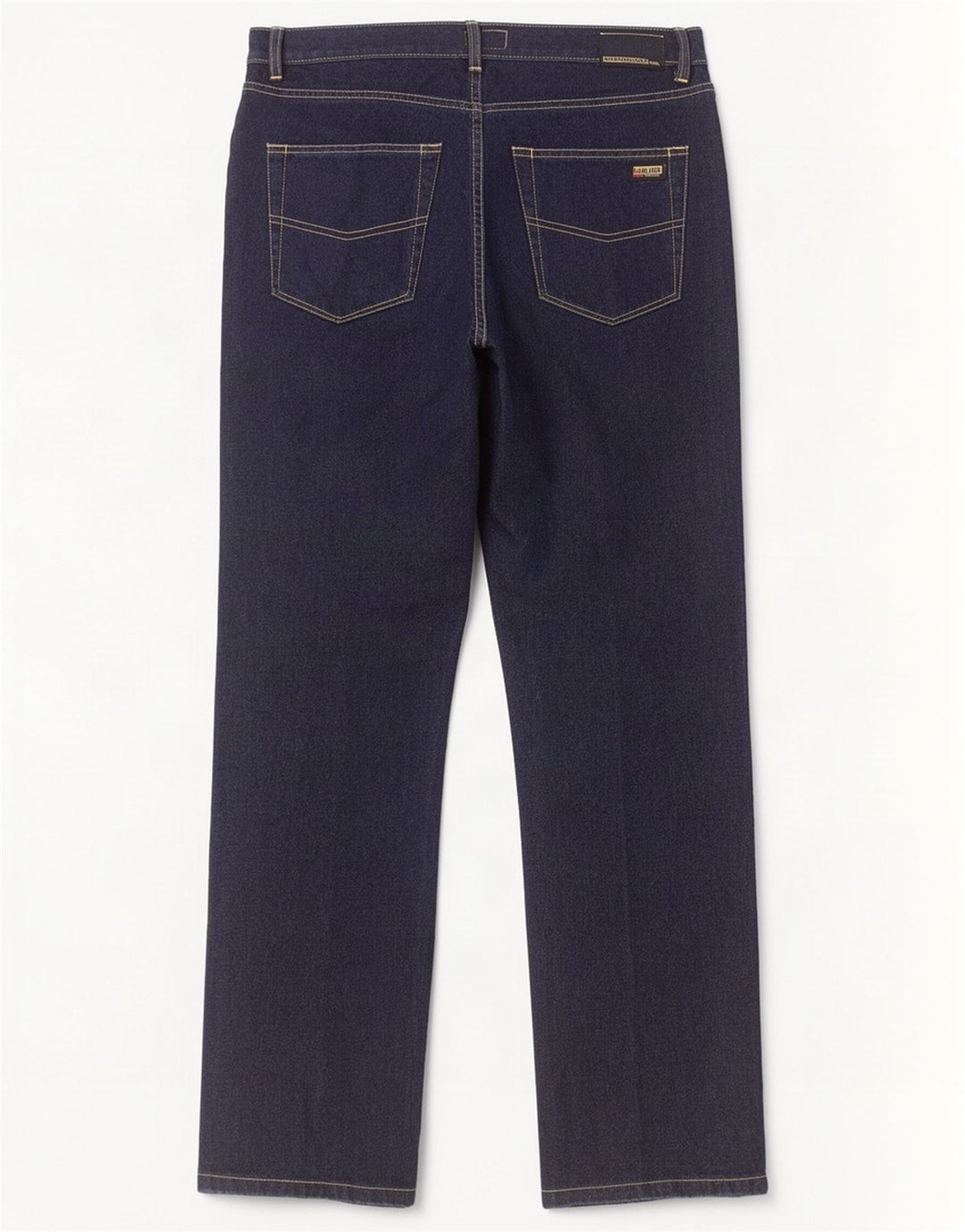 Blaklader Mens Straight Jeans W34 L32 Navy Blue Cotton