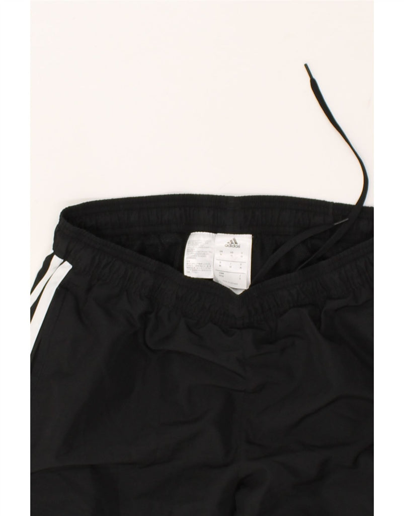 ADIDAS Mens Tracksuit Trousers Joggers Medium Black Polyester | Vintage Adidas | Thrift | Second-Hand Adidas | Used Clothing | Messina Hembry 