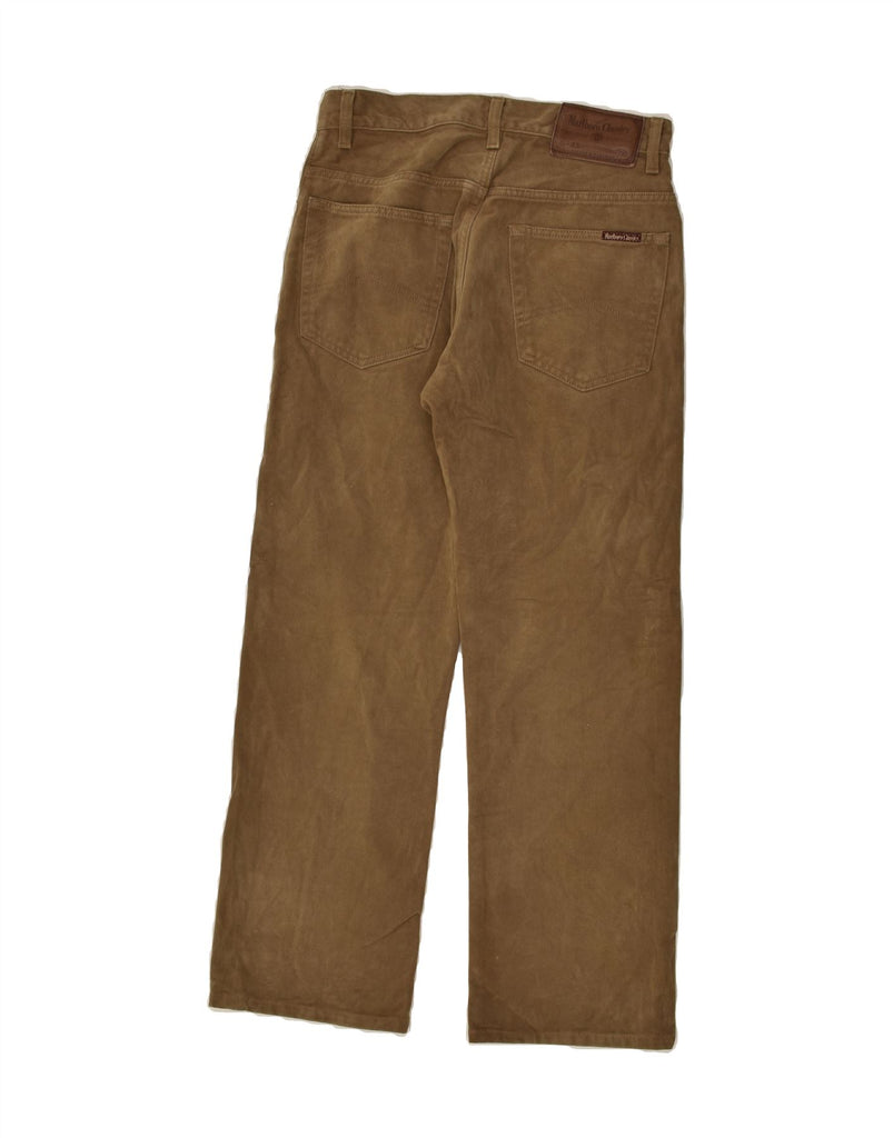 MARLBORO CLASSICS Mens Straight Jeans W30 L28 Brown Cotton | Vintage Marlboro Classics | Thrift | Second-Hand Marlboro Classics | Used Clothing | Messina Hembry 