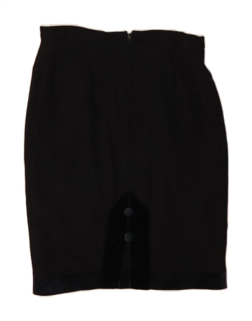 RENATO BALESTRA Womens Pencil Skirt W32 Large Black Vintage Renato Balestra and Second-Hand Renato Balestra from Messina Hembry 