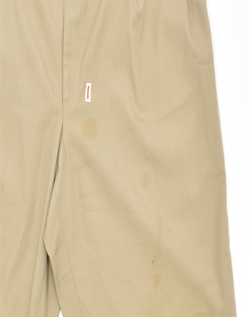 NAUTICA Mens Pegged Casual Trousers W36 L29 Beige Cotton | Vintage | Thrift | Second-Hand | Used Clothing | Messina Hembry 