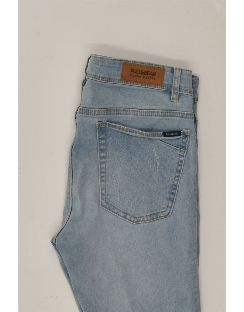 PULL & BEAR Mens Super Skinny Jeans EU 38 Medium W30 L30 Blue Cotton | Vintage Pull & Bear | Thrift | Second-Hand Pull & Bear | Used Clothing | Messina Hembry 