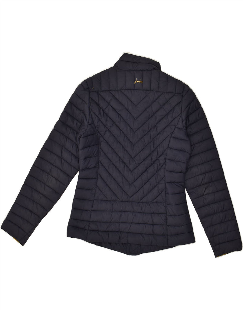 JOULES Womens Padded Jacket UK 8 Small  Navy Blue Polyester | Vintage Joules | Thrift | Second-Hand Joules | Used Clothing | Messina Hembry 