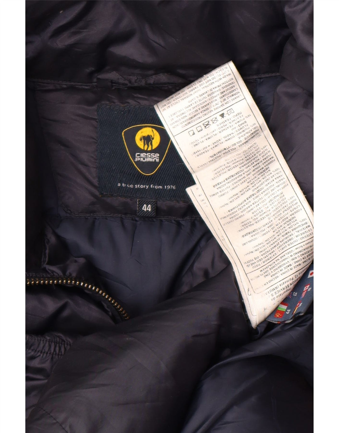 Ciesse Piumini Womens Padded Jacket IT 44 Medium Navy Blue