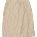 BCBGMAXAZRIA Womens Straight Skirt US 2 XS W26 Off White Cotton Vintage BCBGMAXAZRIA and Second-Hand BCBGMAXAZRIA from Messina Hembry 