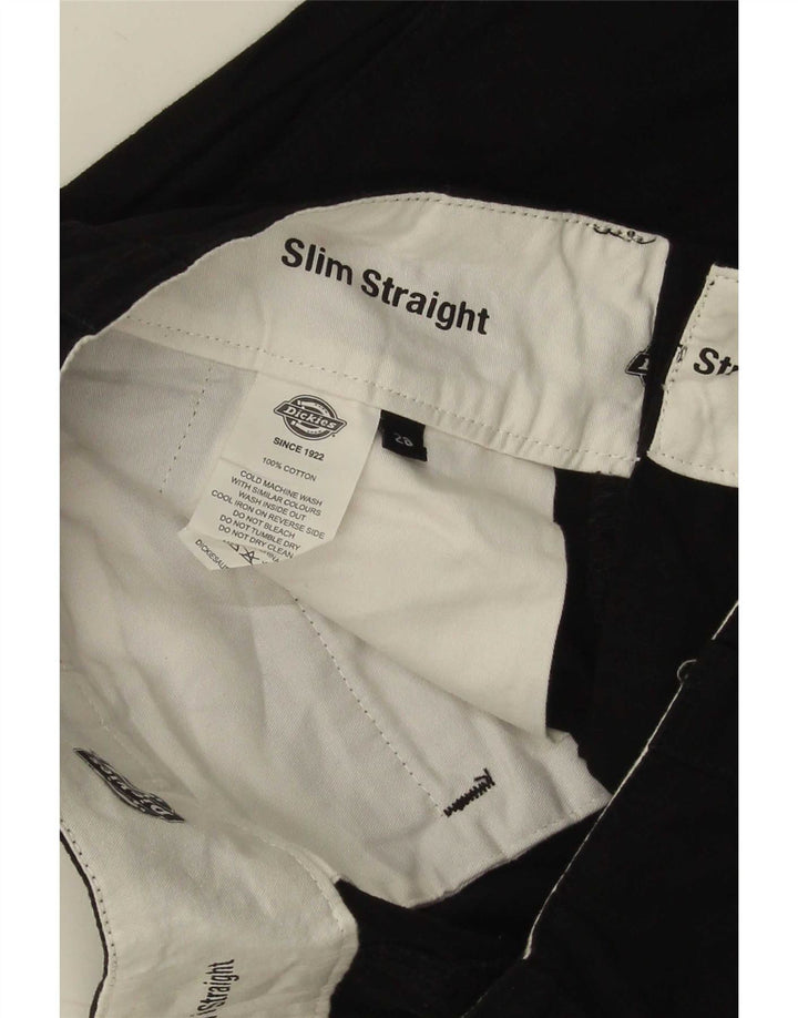 Dickies Mens Cargo Shorts W28 Small Black Cotton