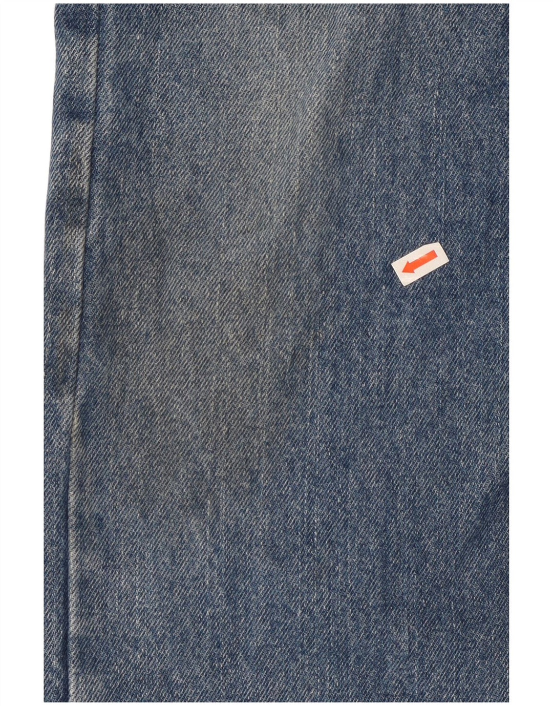 Wrangler Mens Straight Jeans W38 L26 Blue Cotton