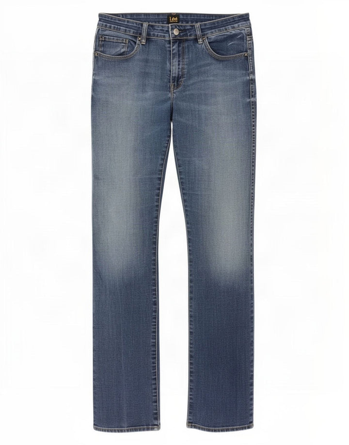 Lee Womens Bootcut Jeans US 13 Large W32 L33 Blue Cotton