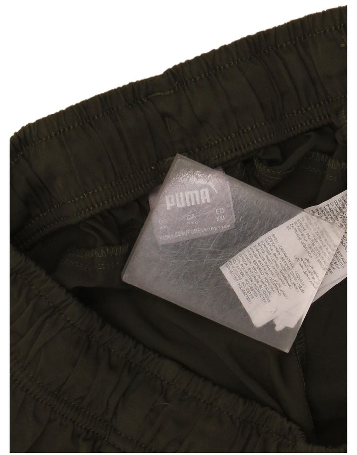 Puma Mens Sport Shorts 2XL  Khaki Polyester