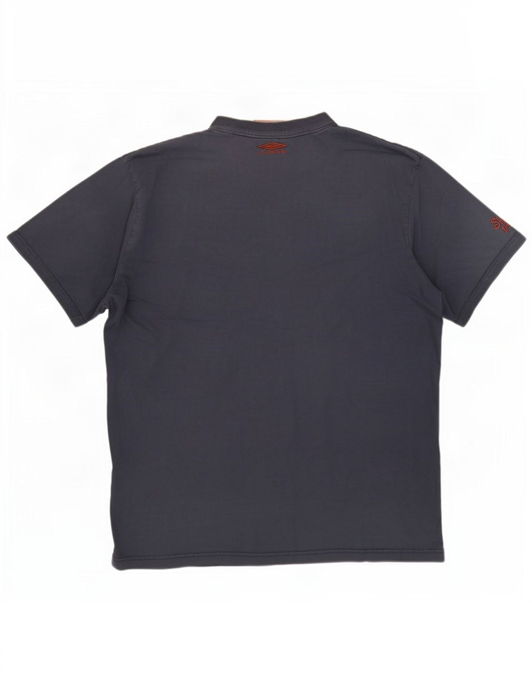 Umbro Mens Graphic T-Shirt Top XL Navy Blue Cotton