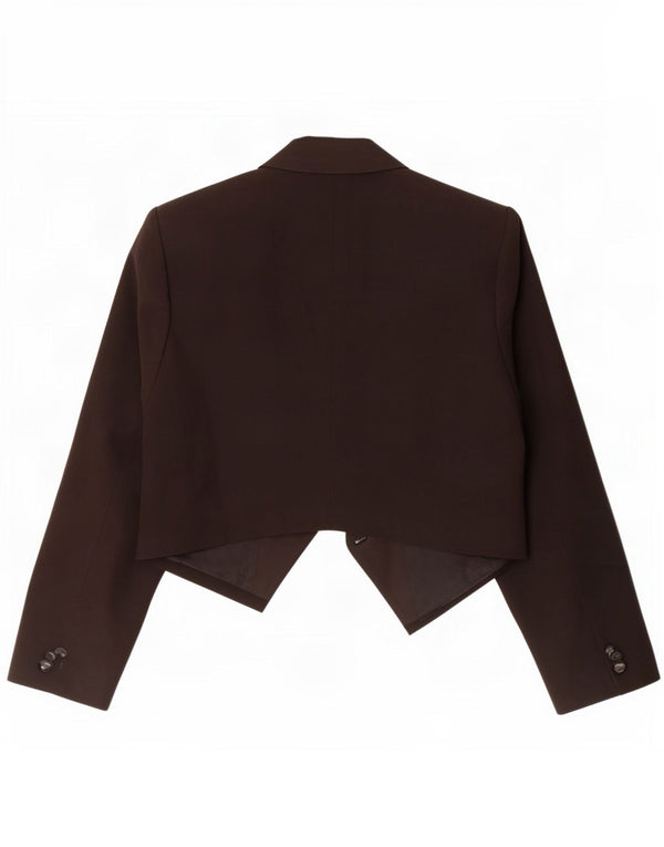 Vintage Womens Bolero Jacket IT 36 XS Black