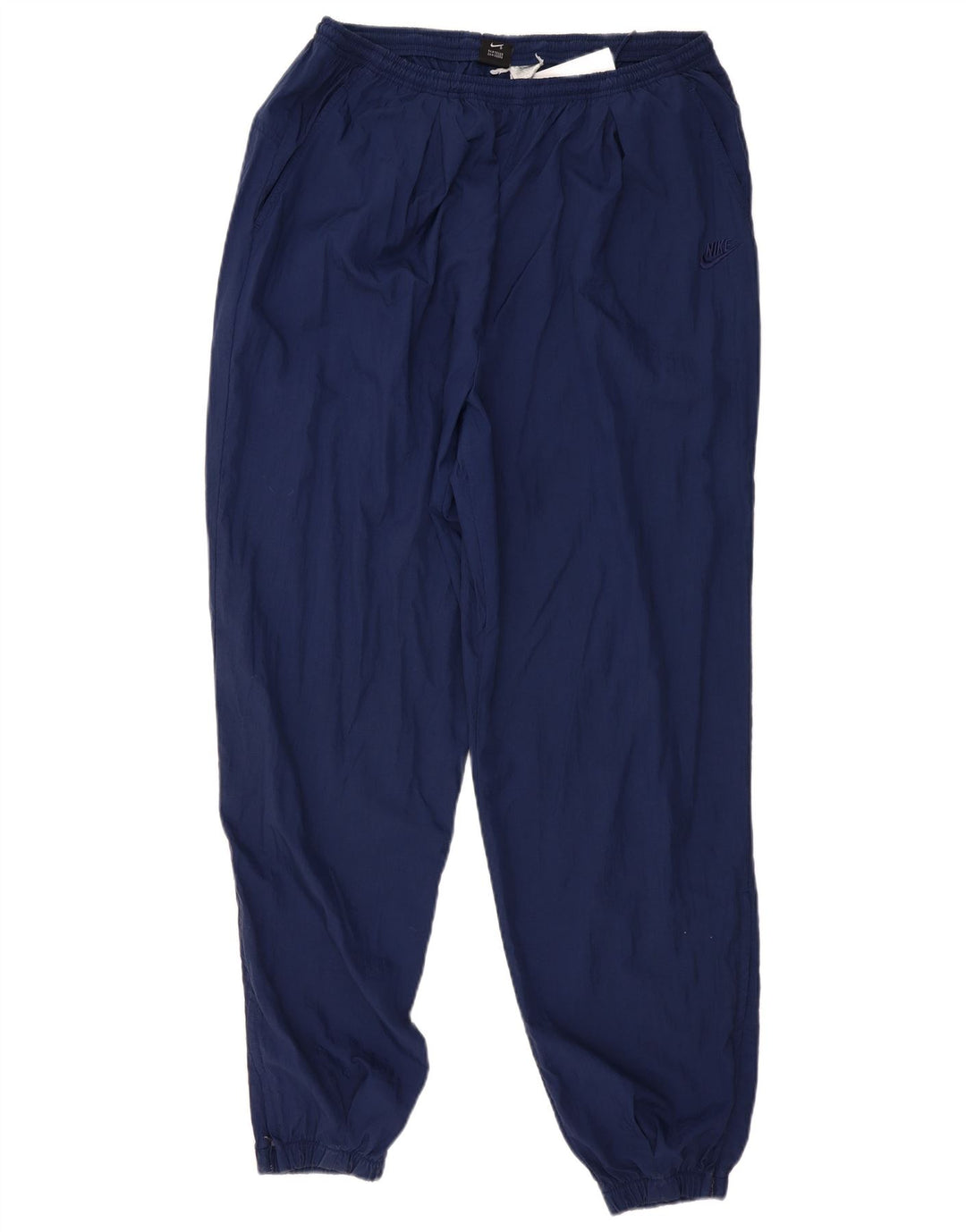 NIKE Mens Tracksuit Trousers Joggers XL  Navy Blue Nylon