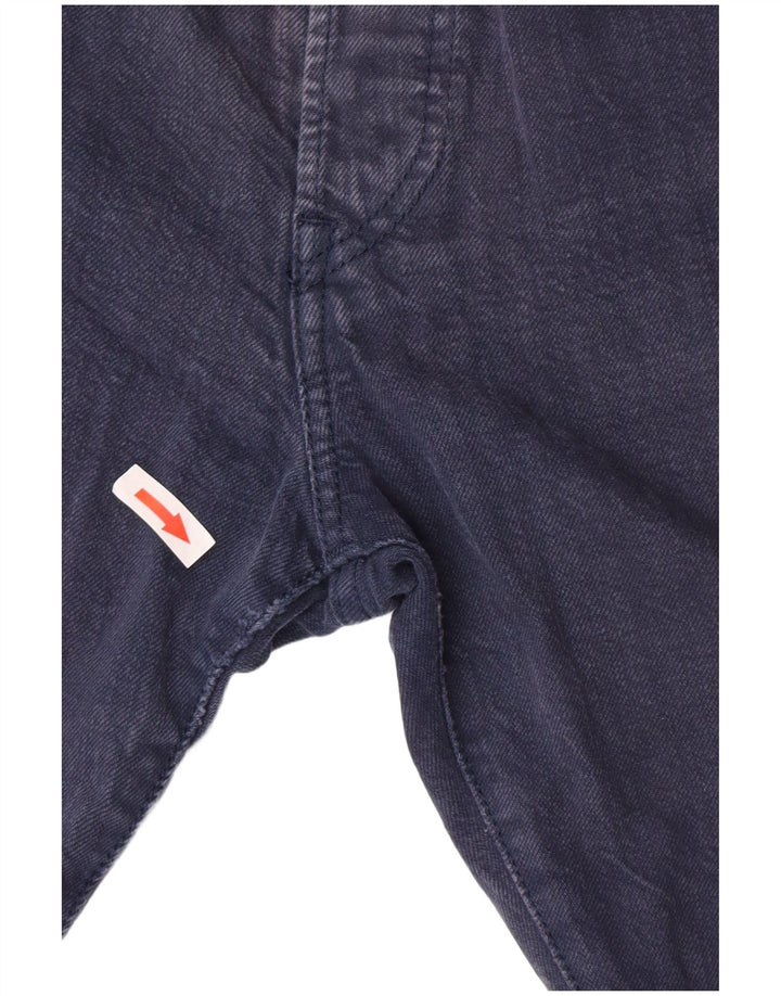 Levi's Mens 501 Straight Jeans W36 L29 Navy Blue Cotton