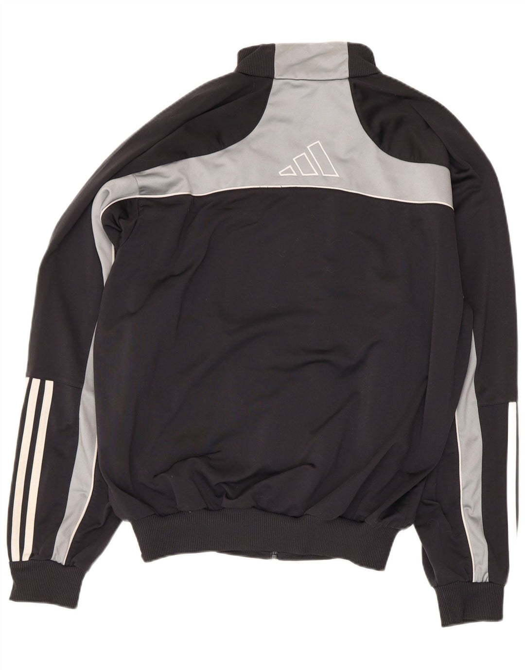 Adidas Mens Graphic Tracksuit Top Jacket UK 40/42 Medium Black Colourblock