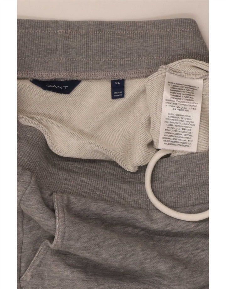 Gant Womens Mini Skirt UK 18 XL Grey Cotton