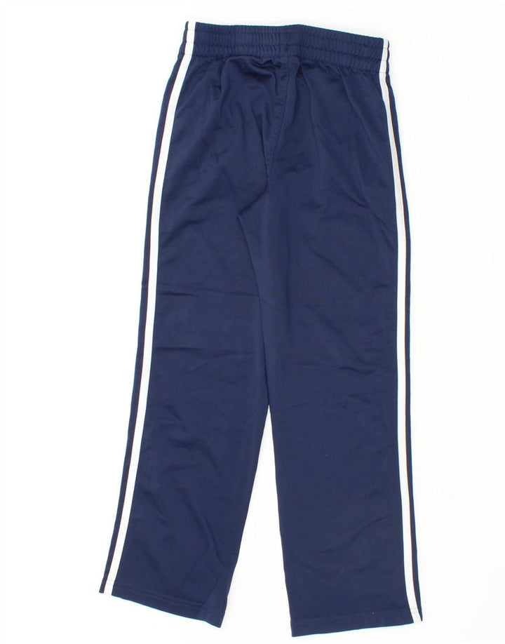 ADIDAS Boys Tracksuit Trousers 7-8 Years Small  Navy Blue Polyester Vintage Adidas and Second-Hand Adidas from Messina Hembry 