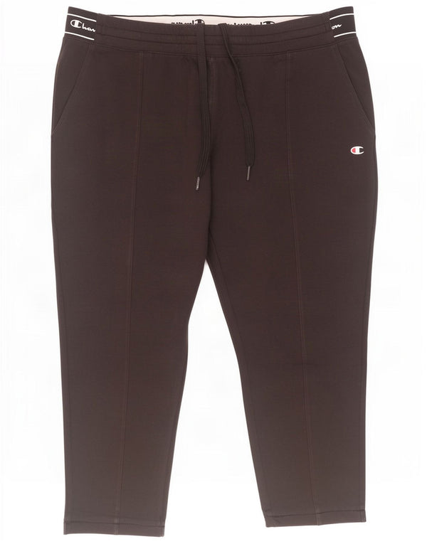 Champion Mens Graphic Capri Tracksuit Trousers XL Black