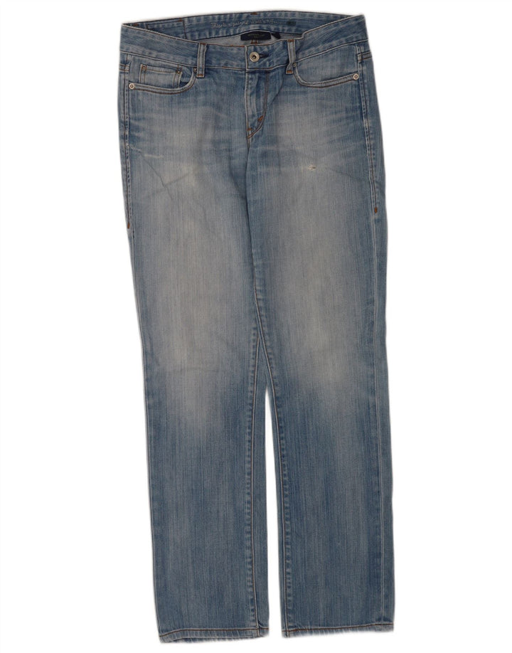 Levi's Womens 552 Mid Rise Straight Jeans US 8 Medium W29 L31 Blue Cotton