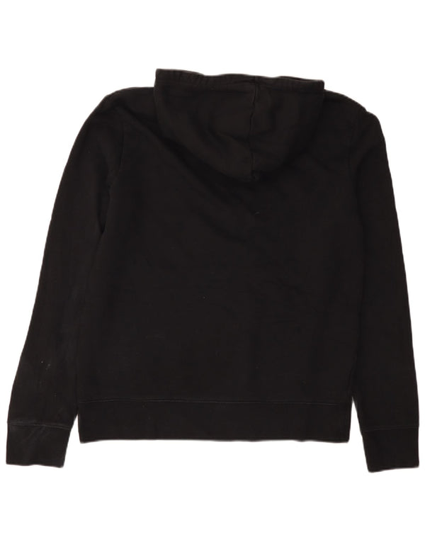 Marks & Spencer Mens Hoodie Jumper Medium Black Cotton