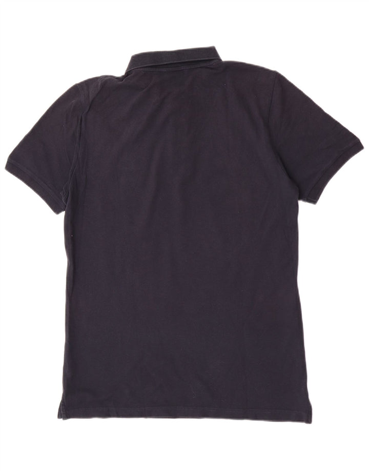 Sundek Mens Polo Shirt Large Navy Blue Cotton