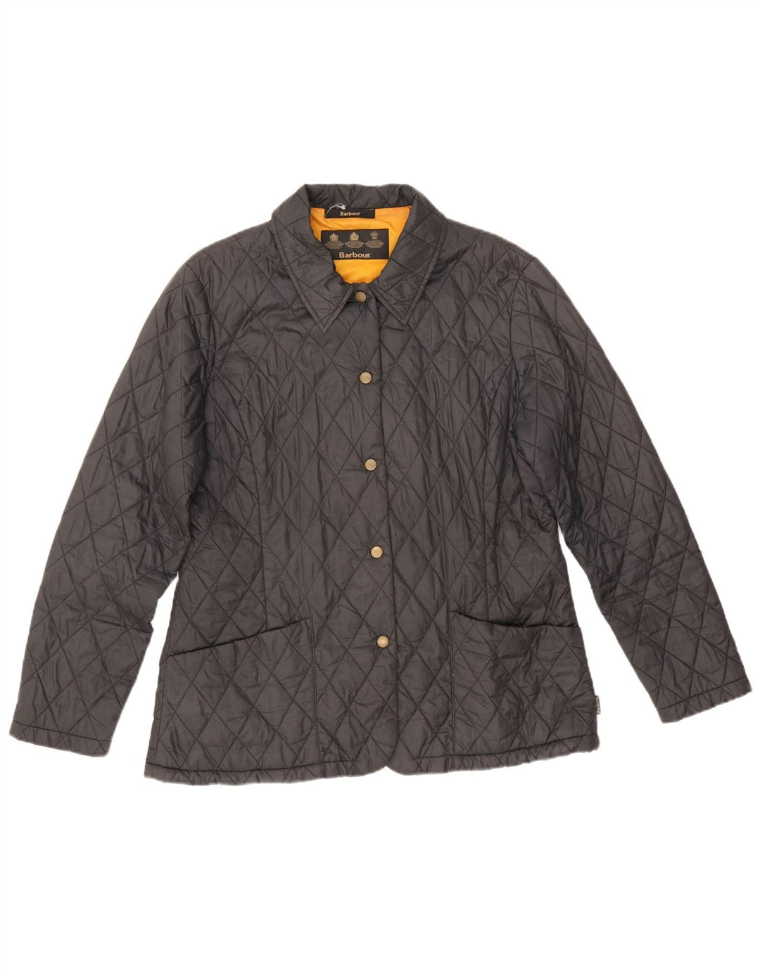 Barbour Womens Quilted Jacket UK 14 Large Black