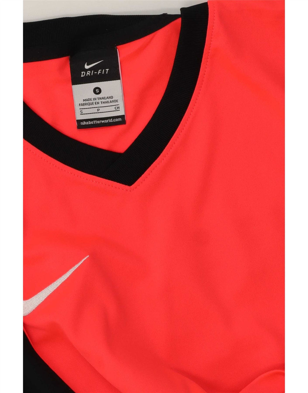 Nike Mens Dri Fit Graphic T-Shirt Top Small Red Colourblock