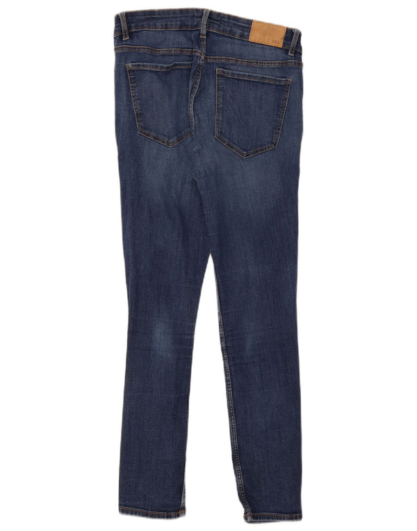 Zara Womens Skinny Jeans EU 38 Small W28 L28 Navy Blue