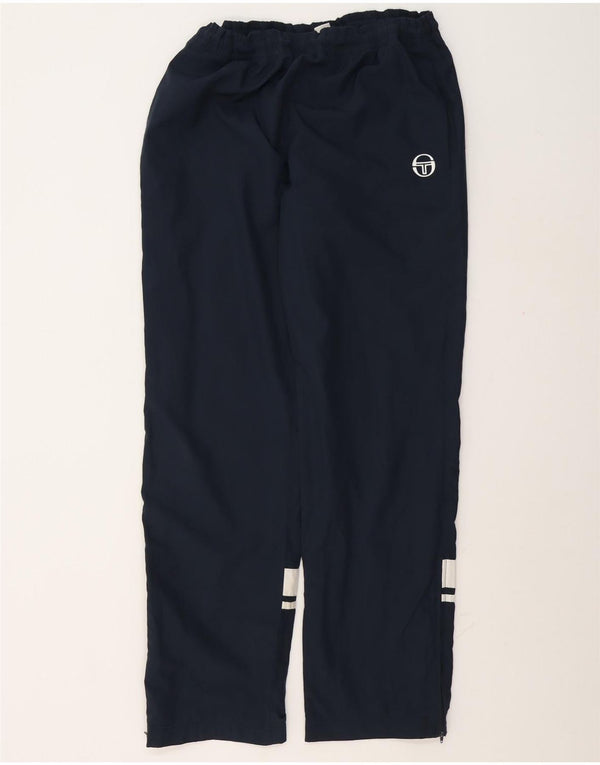 Sergio Tacchini Mens Tracksuit Trousers Medium Navy Blue Colourblock