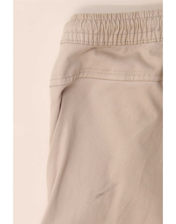 Zara Mens Crop Joggers Cargo Trousers Medium W30 L26 Grey Cotton