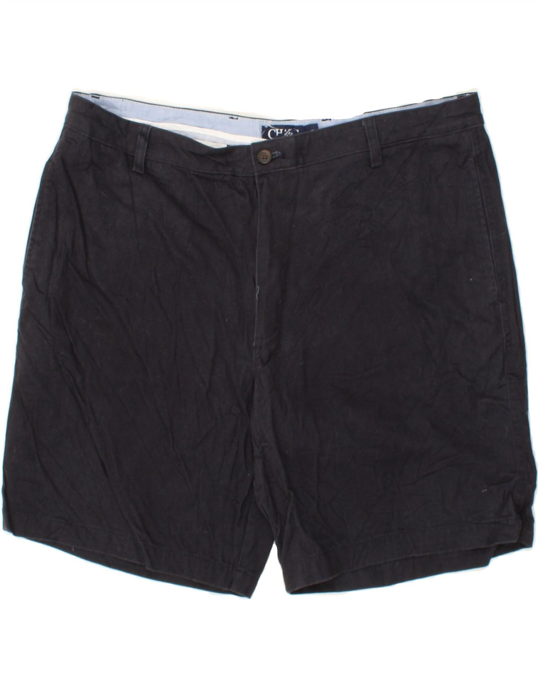 CHAPS Mens Chino Shorts W40 XL Navy Blue Cotton Vintage Chaps and Second-Hand Chaps from Messina Hembry 