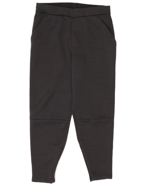 Adidas Womens Tracksuit Trousers Joggers UK 14 Large Black Cotton