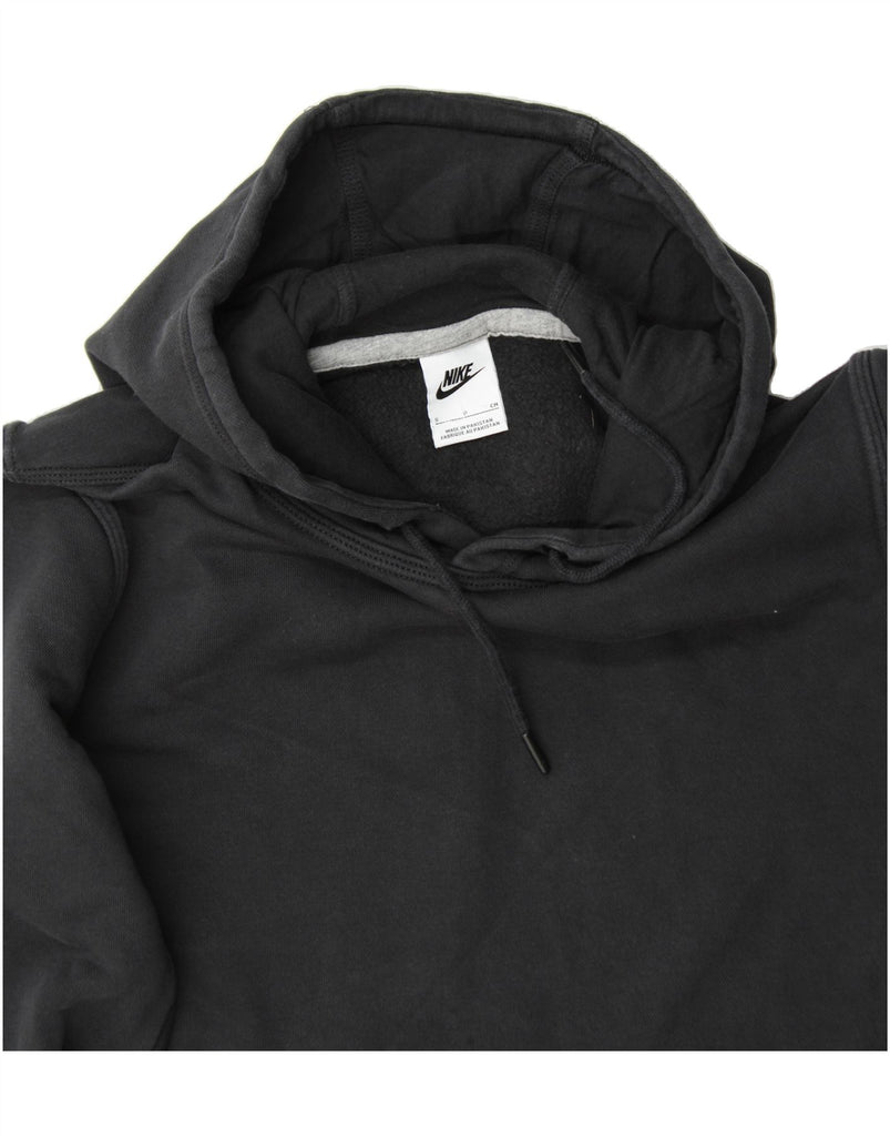 NIKE Mens Hoodie Jumper Small Black Cotton Vintage Nike and Second-Hand Nike from Messina Hembry 