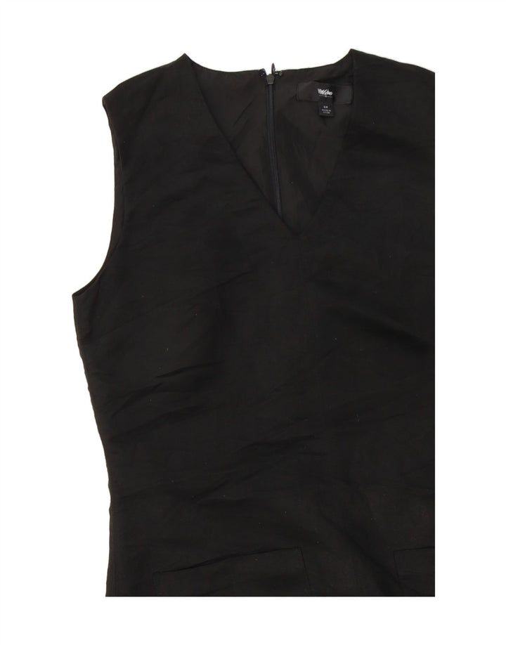 MOSSIMO Womens Sleeveless Bodycon Dress UK 10 Small Black Polyester Vintage Mossimo and Second-Hand Mossimo from Messina Hembry 