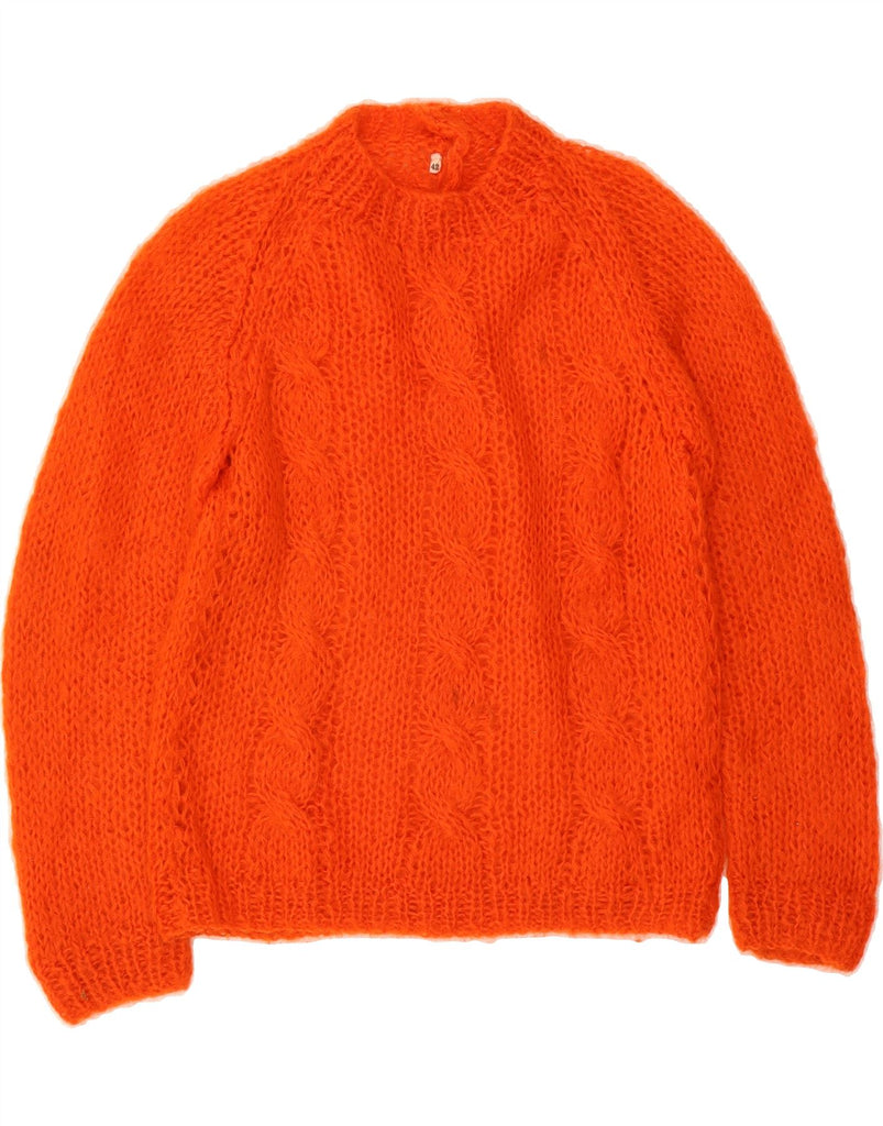 VINTAGE Womens Turtle Neck Jumper Sweater EU 42 Large Red Vintage Vintage and Second-Hand Vintage from Messina Hembry 