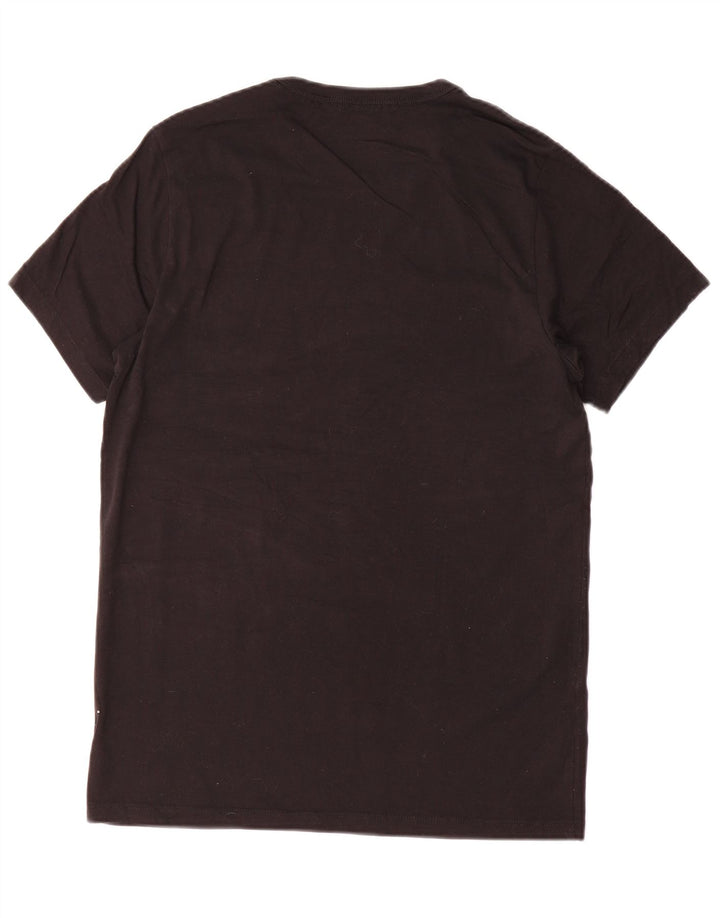 Calvin Klein Mens Short Sleeve Regular T-Shirt Top Small Black Cotton