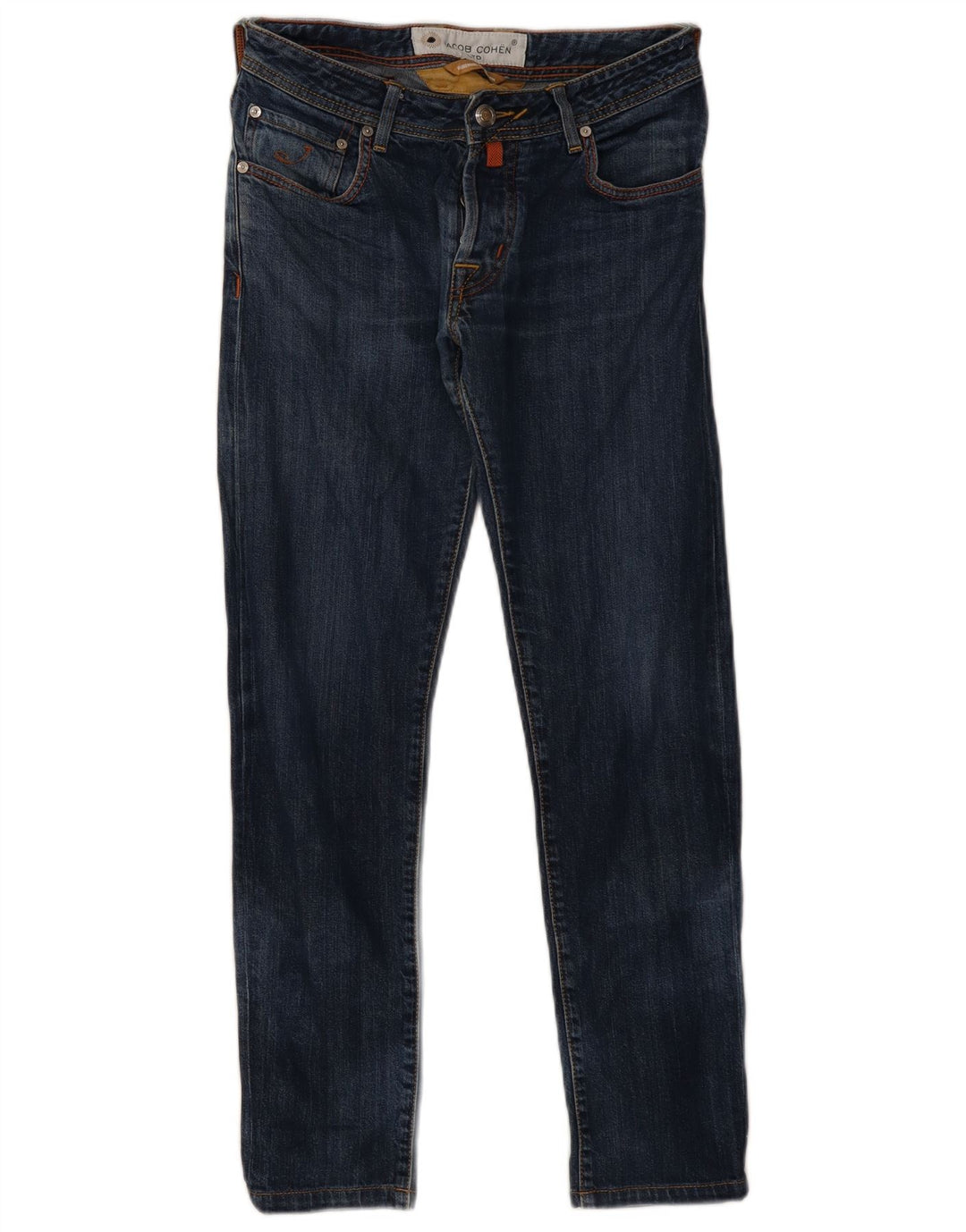 Jacob Cohen Womens Hand Made Slim Jeans W31 L28 Blue Cotton