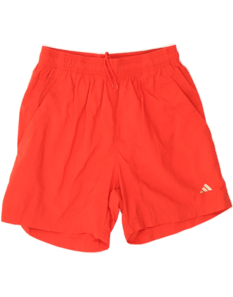 ADIDAS Mens Sport Shorts Small  Red Polyester Vintage Adidas and Second-Hand Adidas from Messina Hembry 