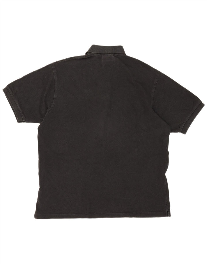 Hugo Boss Mens Polo Shirt XL Black Cotton