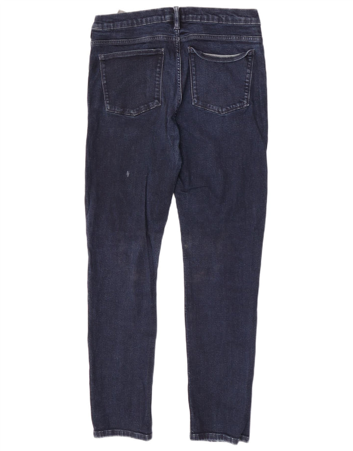 Reiss Mens Slim Jeans W34 L30 Navy Blue Cotton