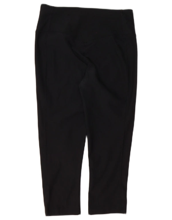 Nike Womens Dri Fit Capri Leggings UK 6 XS Black