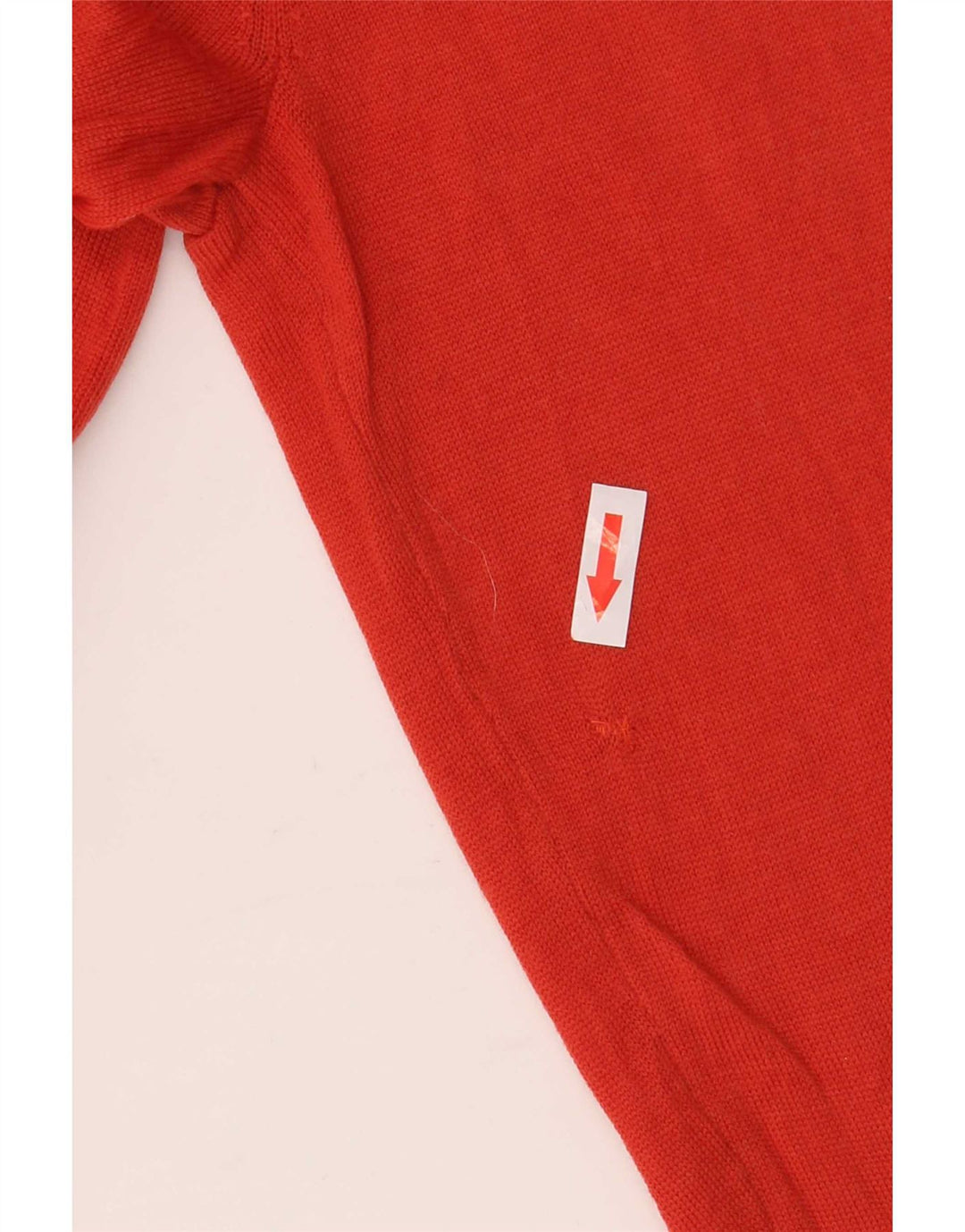 Hobbs Womens Boat Neck Jumper Sweater UK 14 Large Orange Wool
