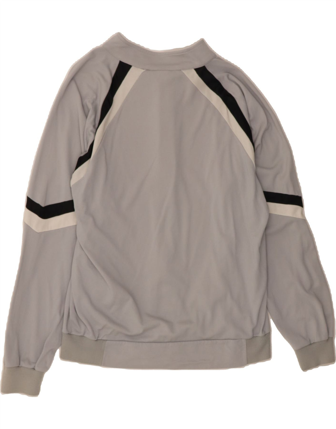 DIADORA Mens Tracksuit Top Jacket IT 50 Medium Grey Colourblock Lamb Hair Vintage Diadora and Second-Hand Diadora from Messina Hembry 